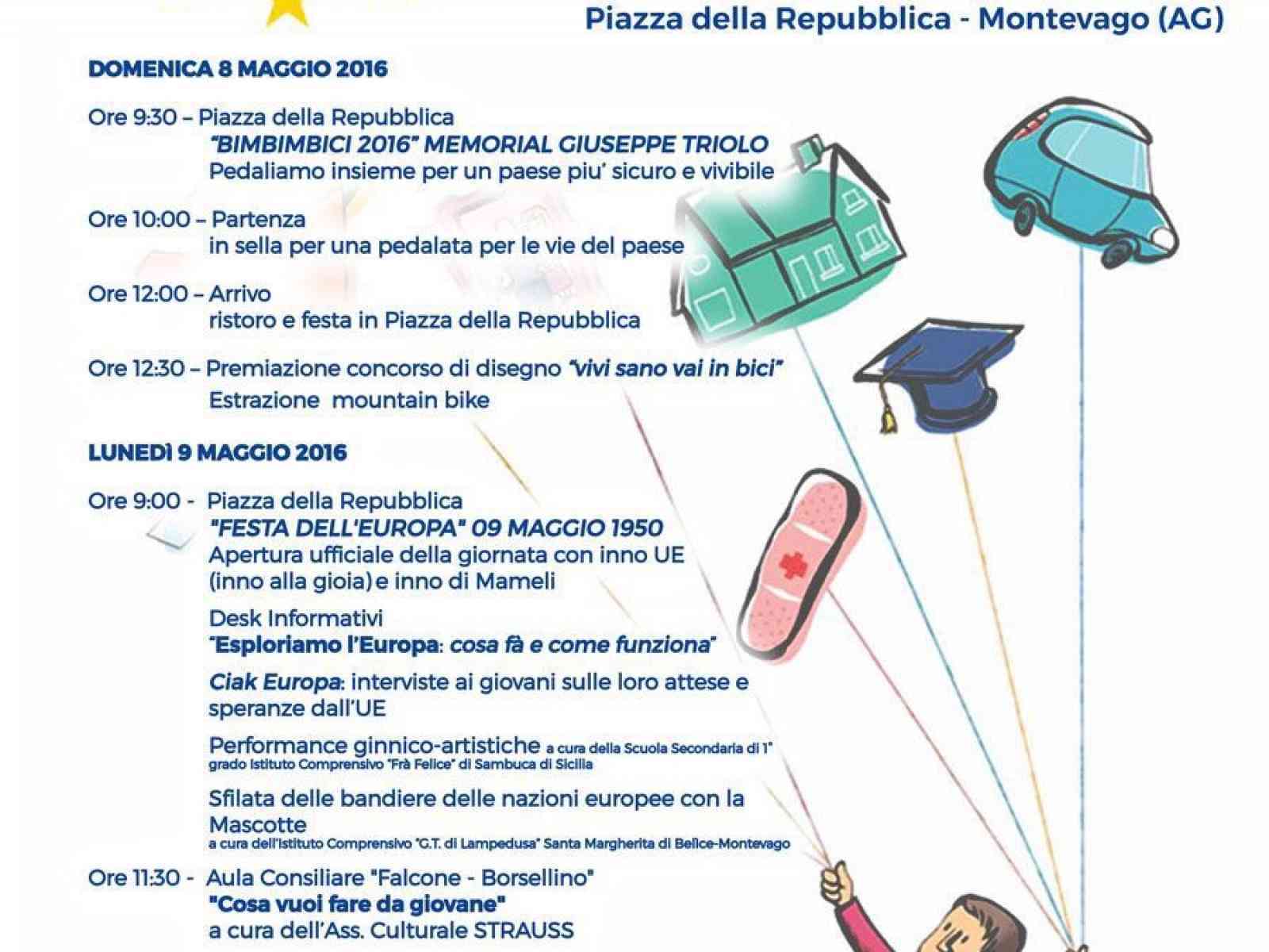 A Montevago domenica e lunedì “Le Giornate dell’Europa”