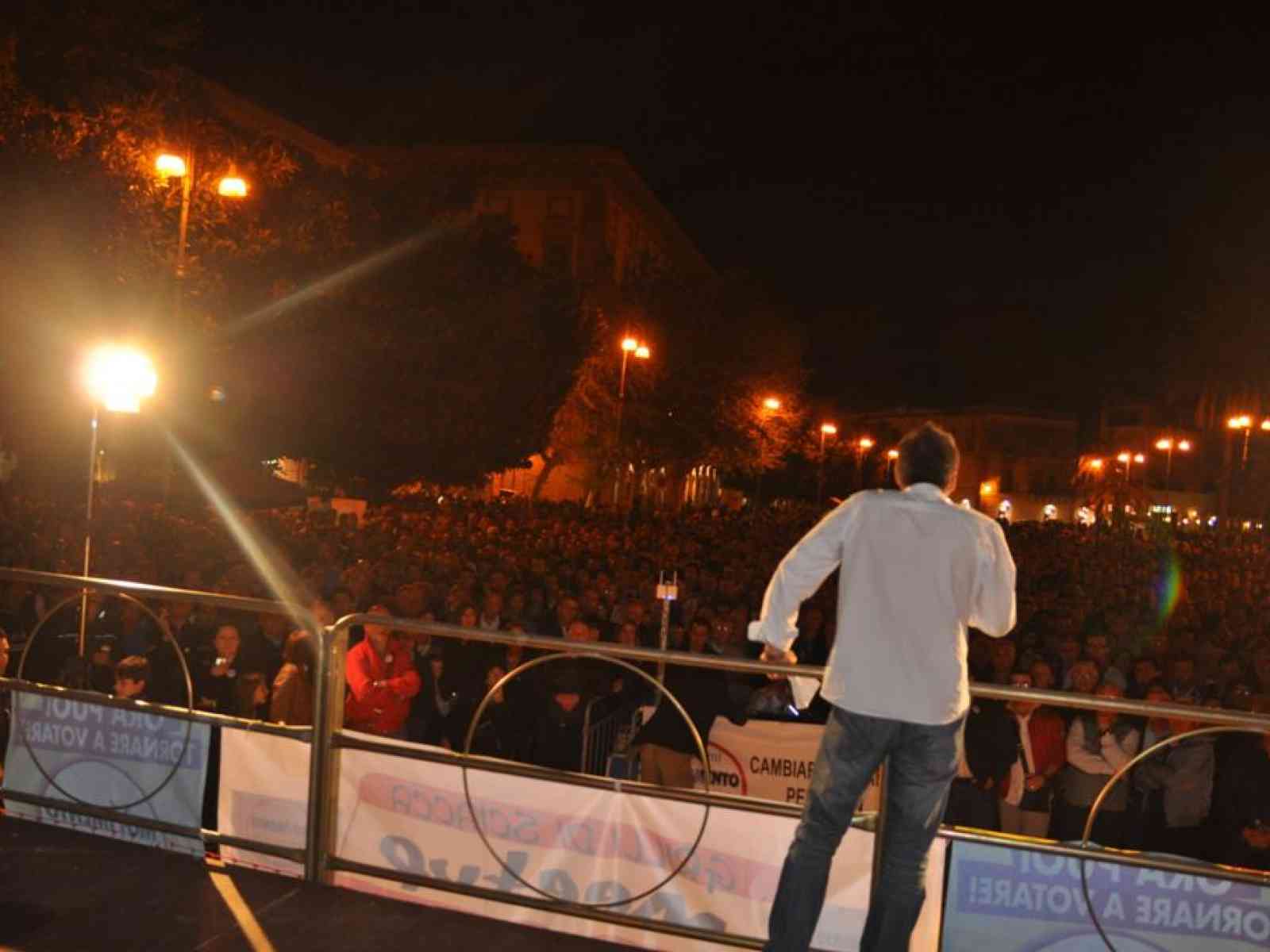 Domani, Venerdi 19, Beppe Grillo a Sciacca per Cancelleri