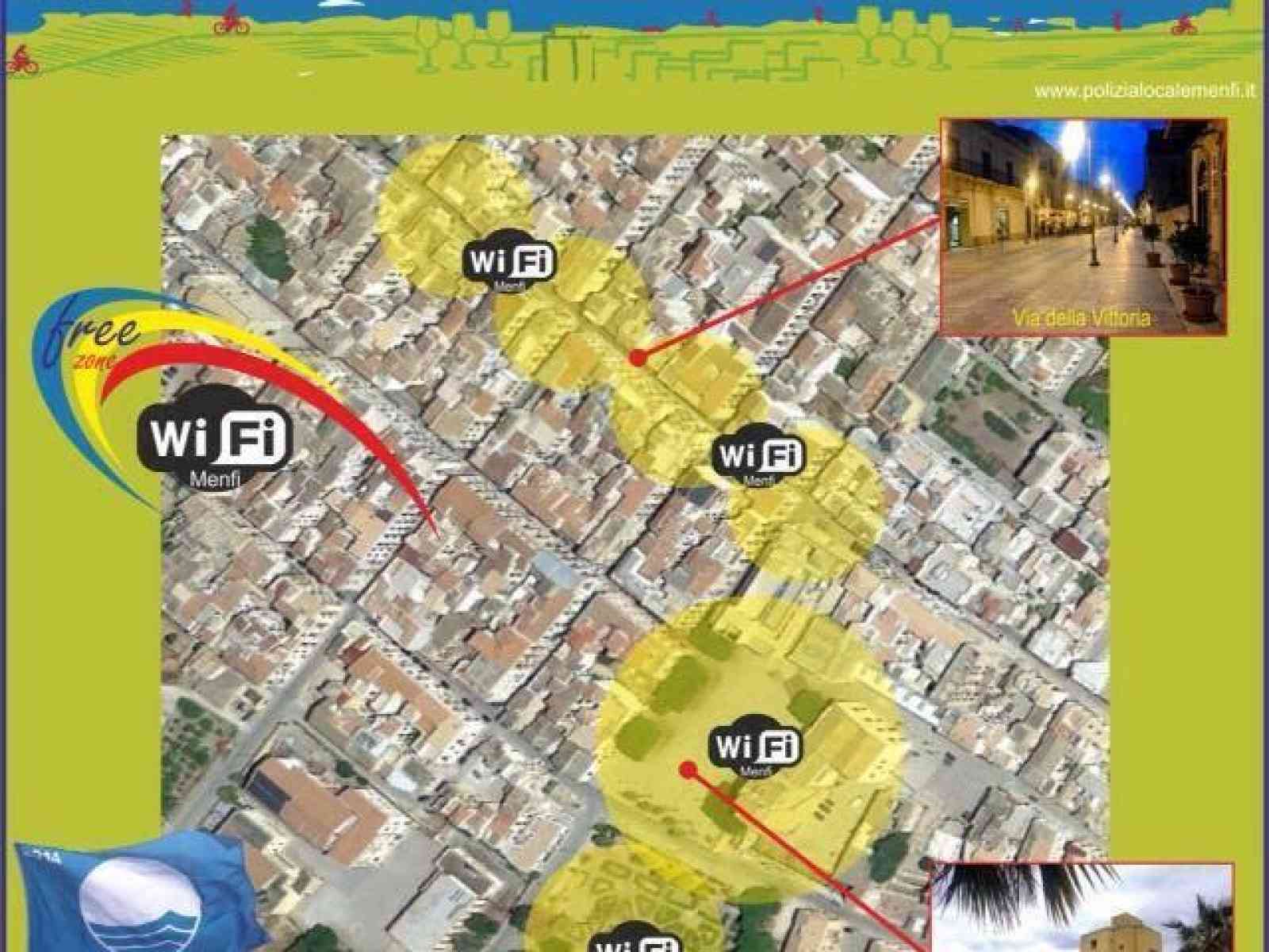 Attivo il WIFI gratuito a Menfi, Porto Palo e Fiori