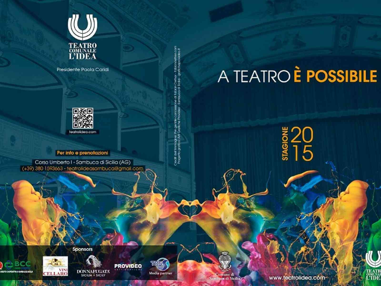Sambuca, “a teatro è possibile“. Al via la stagione 2015