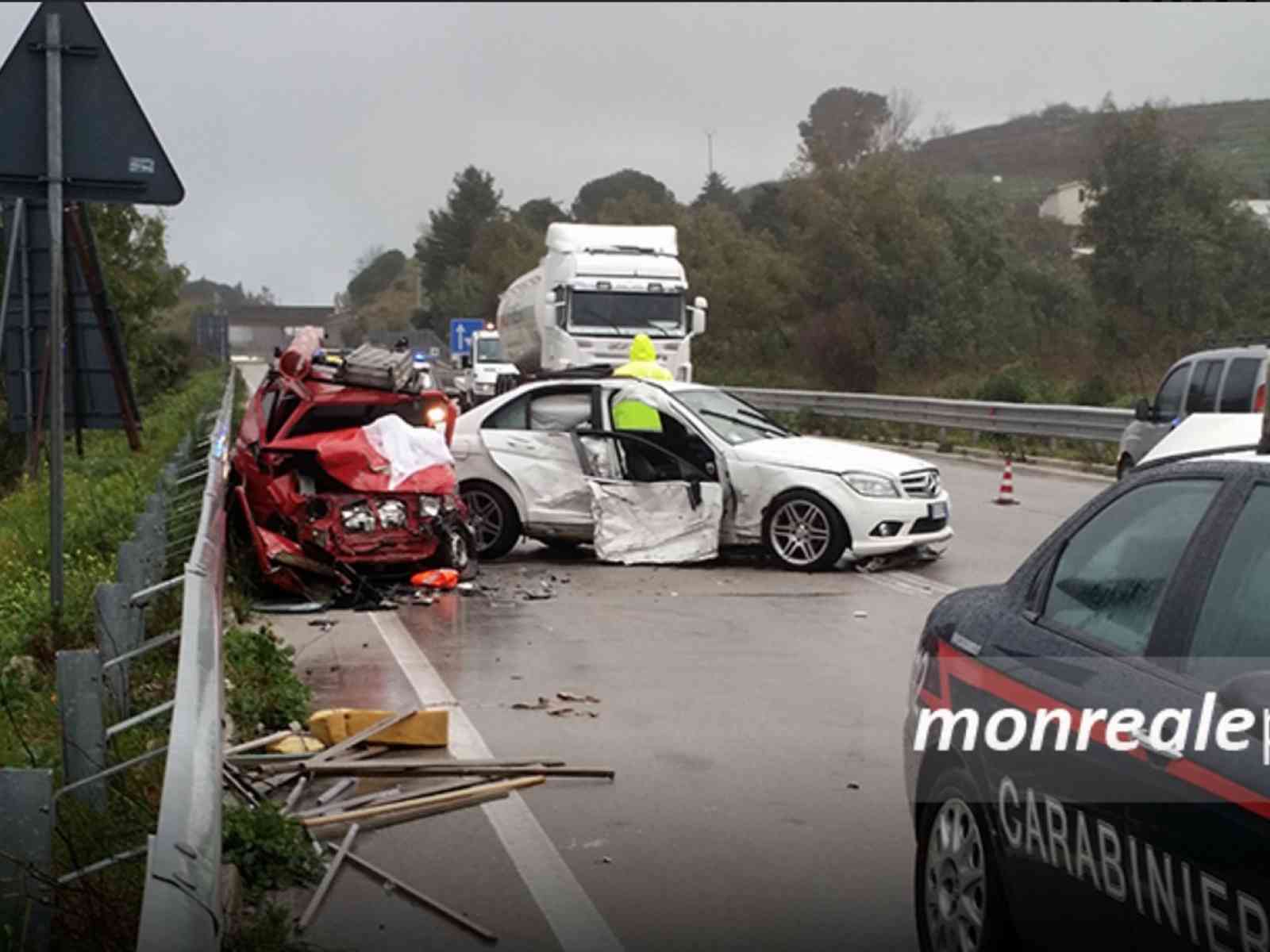 Incidente sulla Fondovalle, Palermo - Sciacca, un altro morto dopo scontro frontale