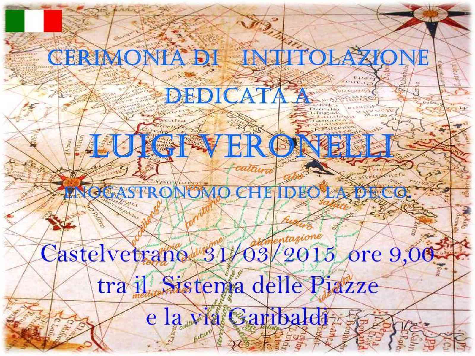 Castelvetrano, la prima città della Sicilia a dedicare uno spazio a Luigi Veronelli