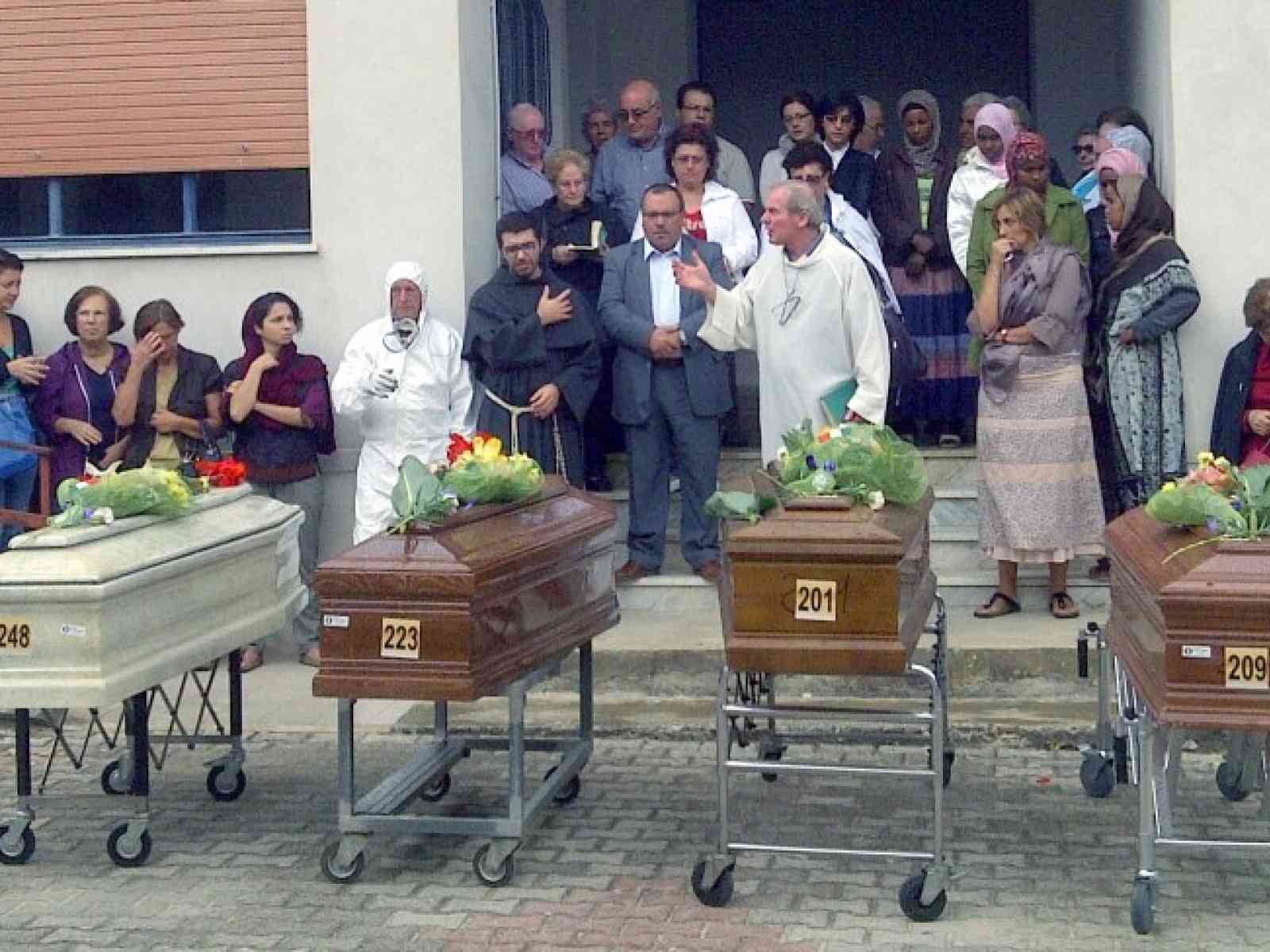 Anche Montevago accoglie 4 salme delle vittime del naufragio di Lampedusa