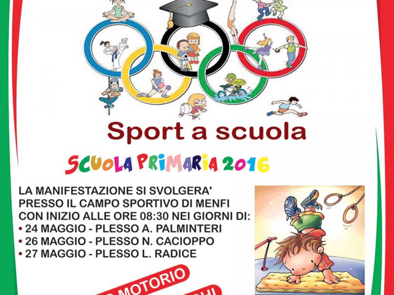 Menfi. Tre giorni all'insegna dello sport per 400 alunni della primaria