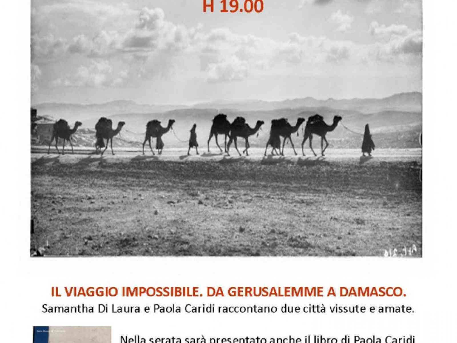 Menfi. Il 19 Samantha Di Laura e Paola Caridi: “Il viaggio impossibile da Gerusalemme a Damasco“