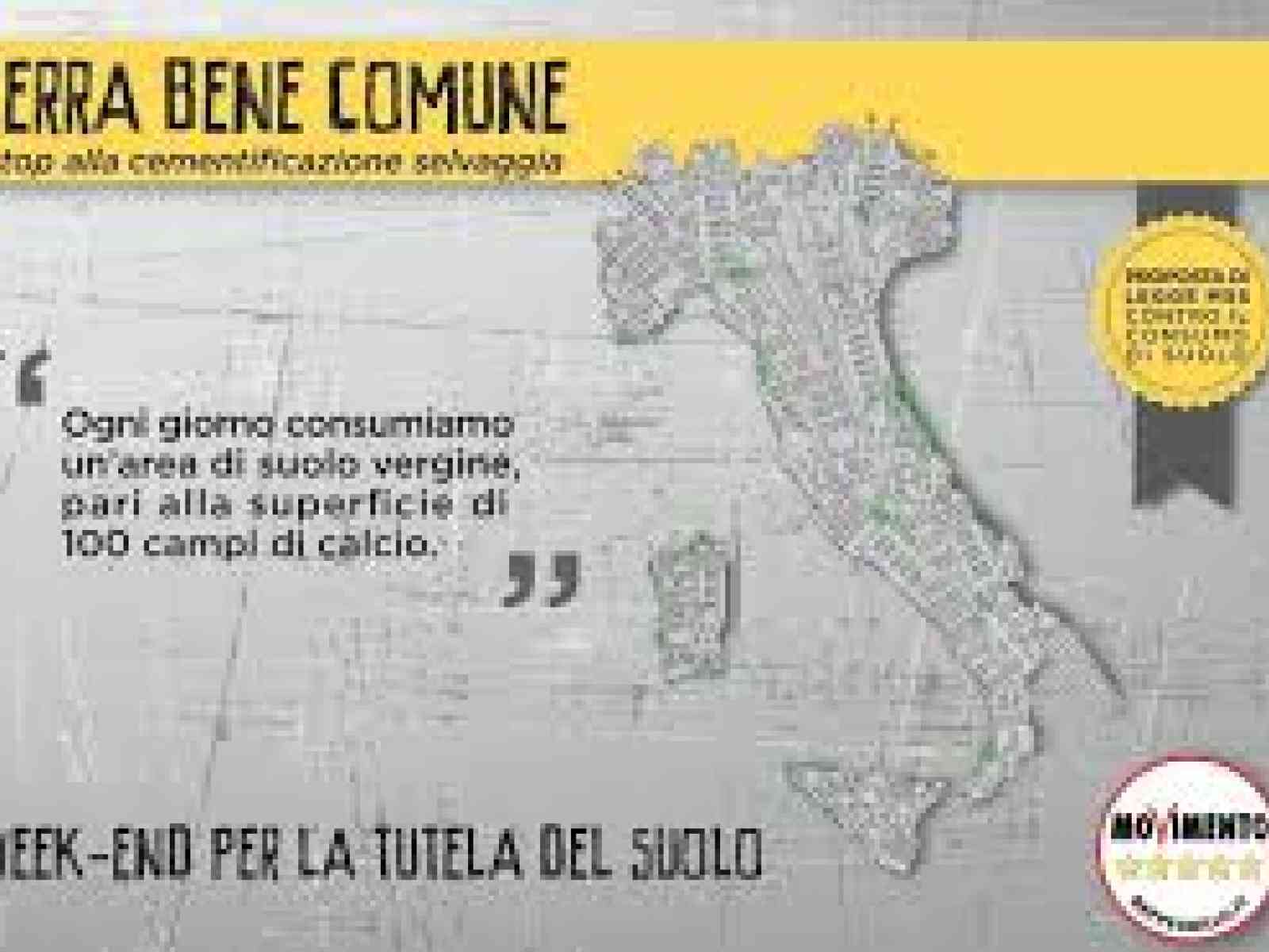 “Terra bene comune“, proposta a difesa del suolo del M5S alla Camera.