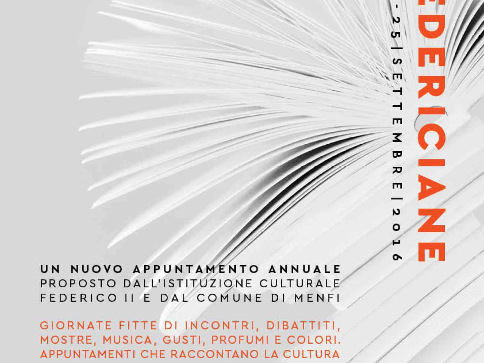 Menfi. “Le Federiciane“ Grande appuntamento culturale nel weekend