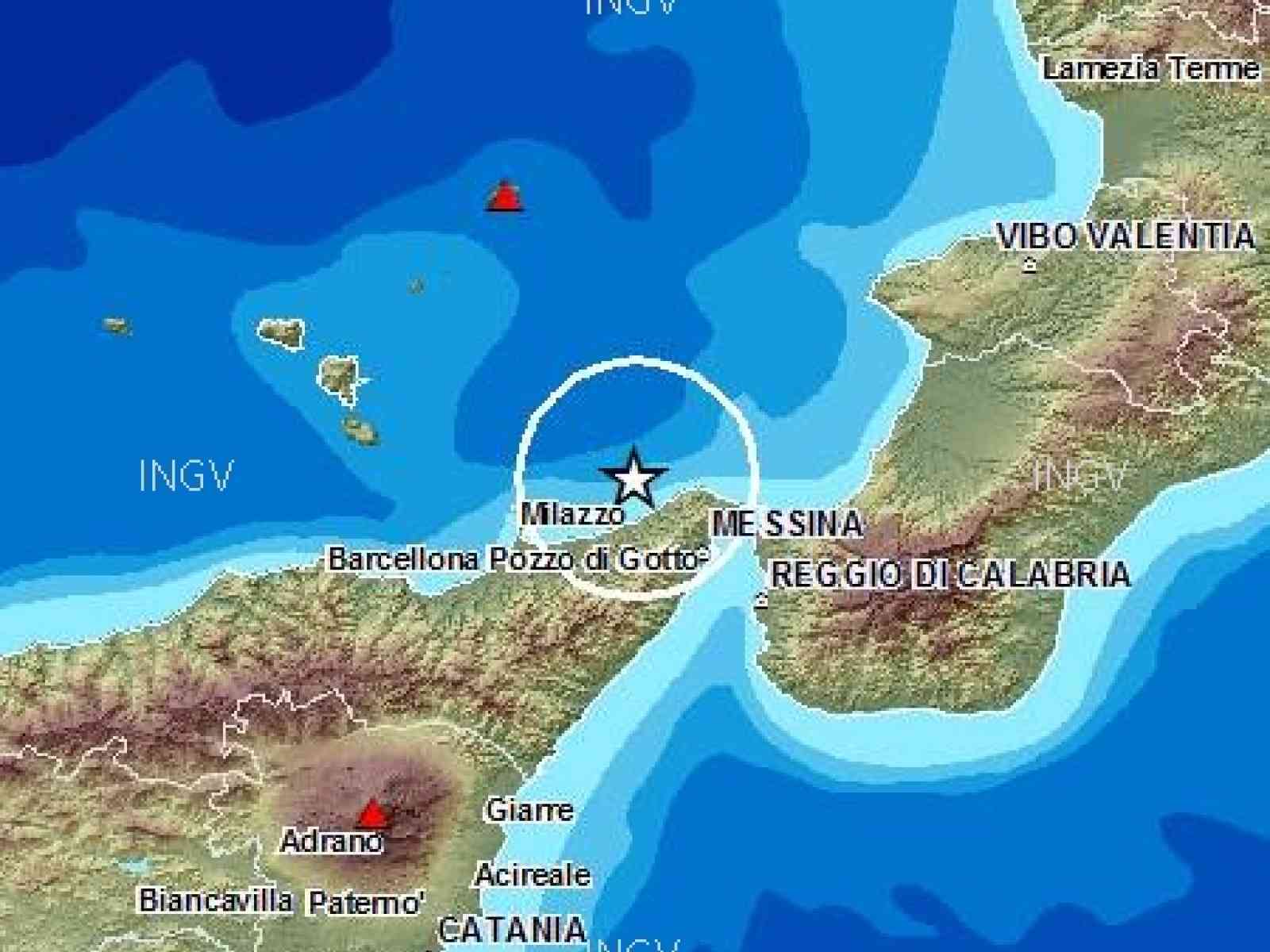 Sciame sismico colpisce a capodanno anche la Sicilia