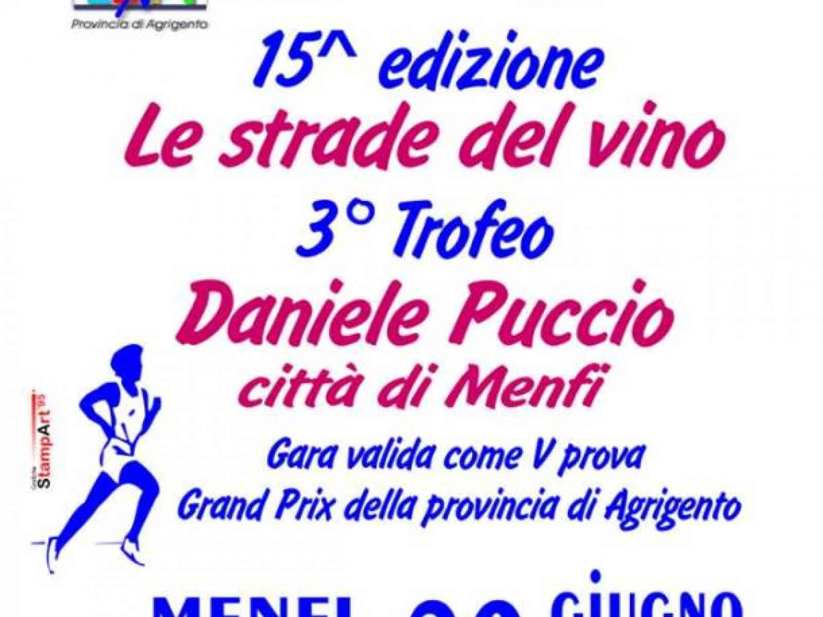 Menfi. Corsa su strada. Domenica 29 il 3° “Memorial Daniele Puccio città di Menfi”