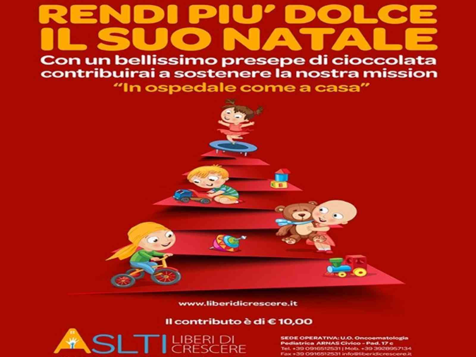 Montevago. Lotta a leucemie, “Rendi più dolce il suo Natale, con un presepe di cioccolata”