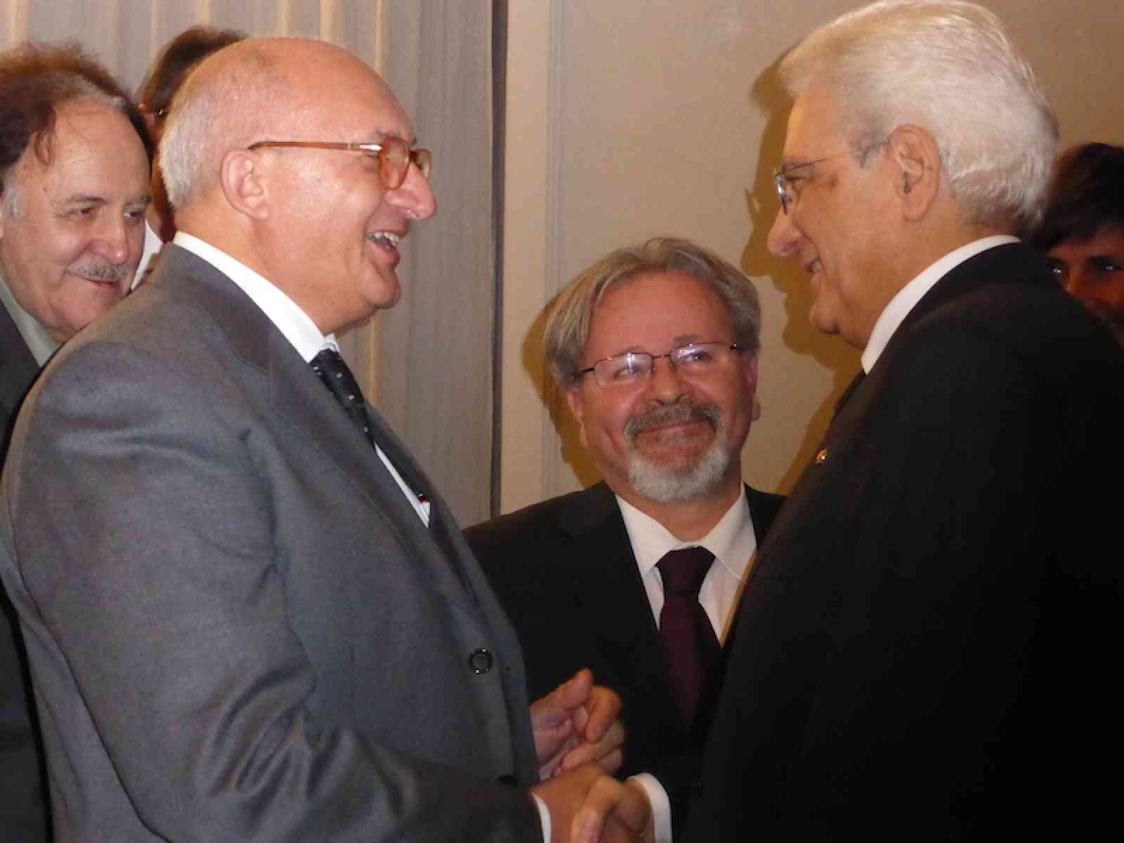 Il Presidente della Repubblica incontra in Germania il menfitano Ardizzone