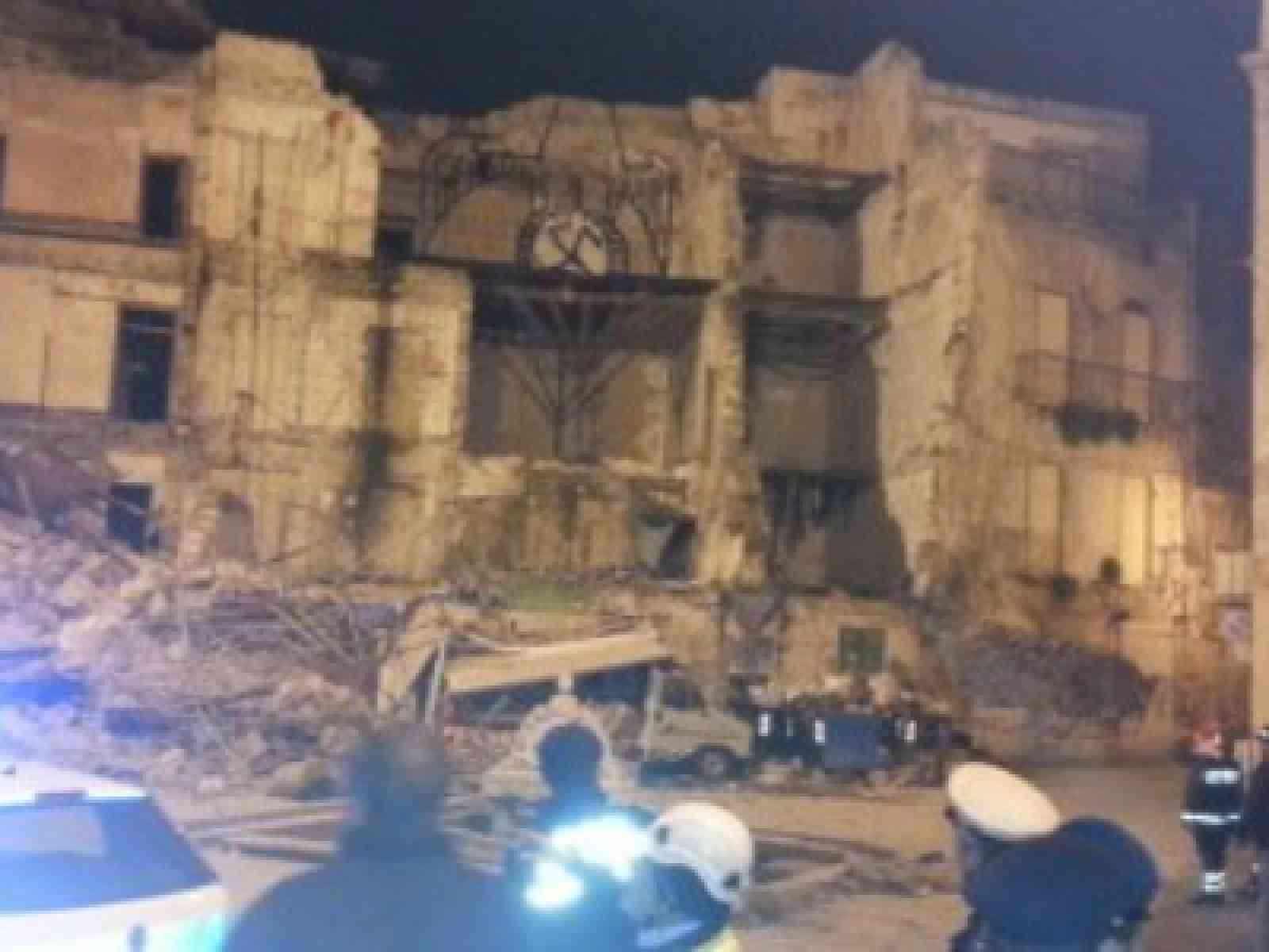 Palermo, crolla palazzina alla Vucciria meta frequentata dai ragazzi della movida palermitana