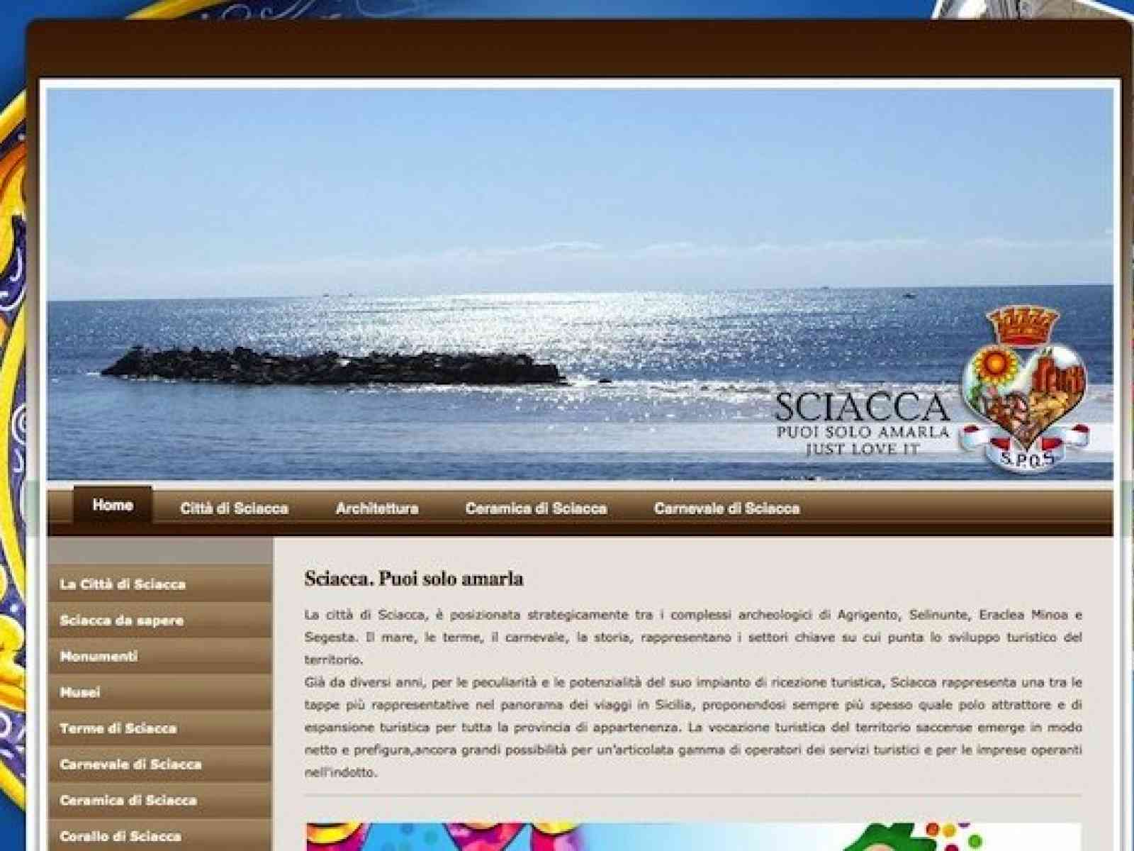 Un portale turistico per il comune di Sciacca