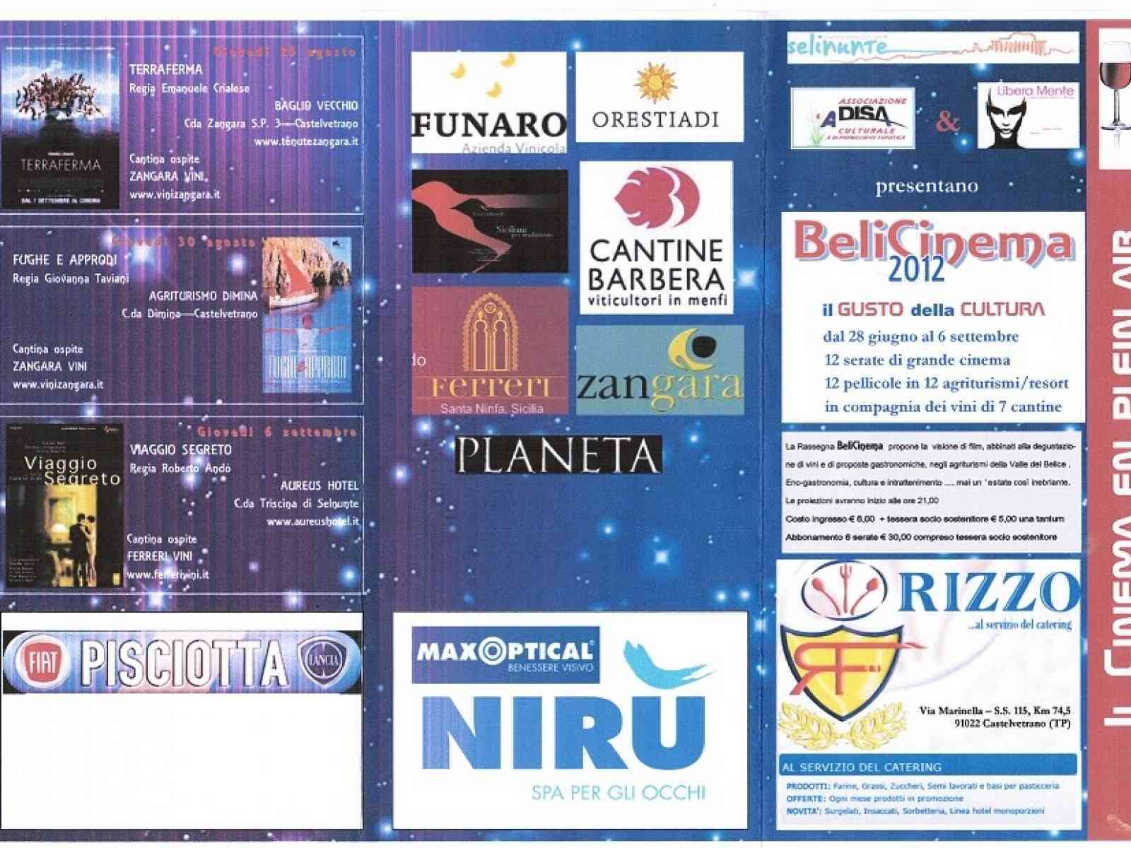 Dal 29 giugno parte BeliCinema. Il progetto del Distretto socio-culturale di Selinunte presentato a Inycon