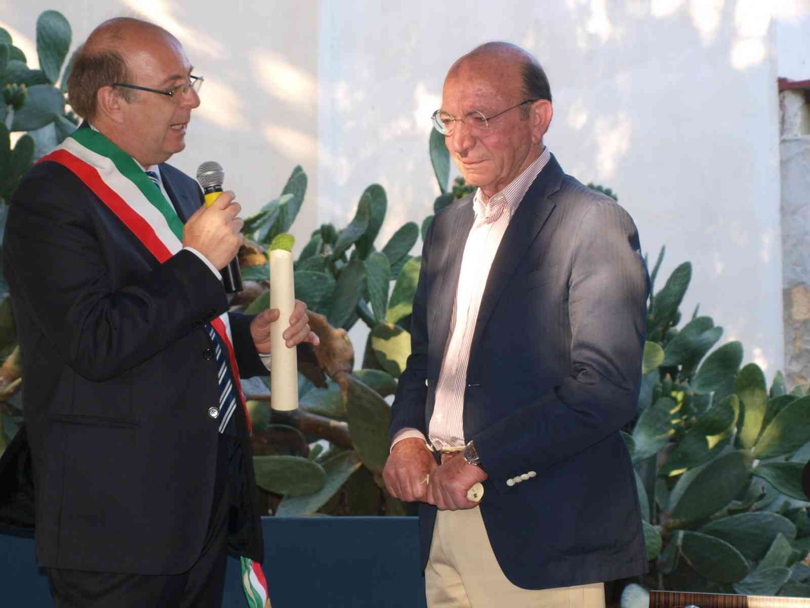 Diego Planeta cittadino onorario di Menfi: “si può essere profeti in patria“