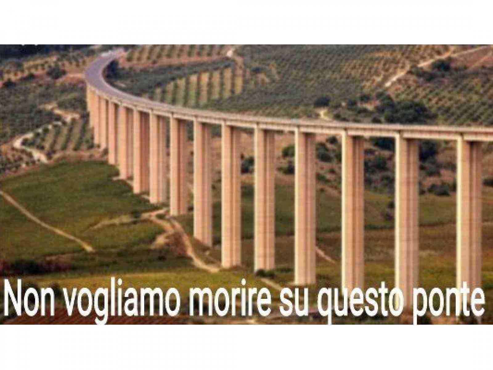 “Non vogliamo morire su questo ponte“. Petizione online per la messa in sicurezza del viadotto Belìce