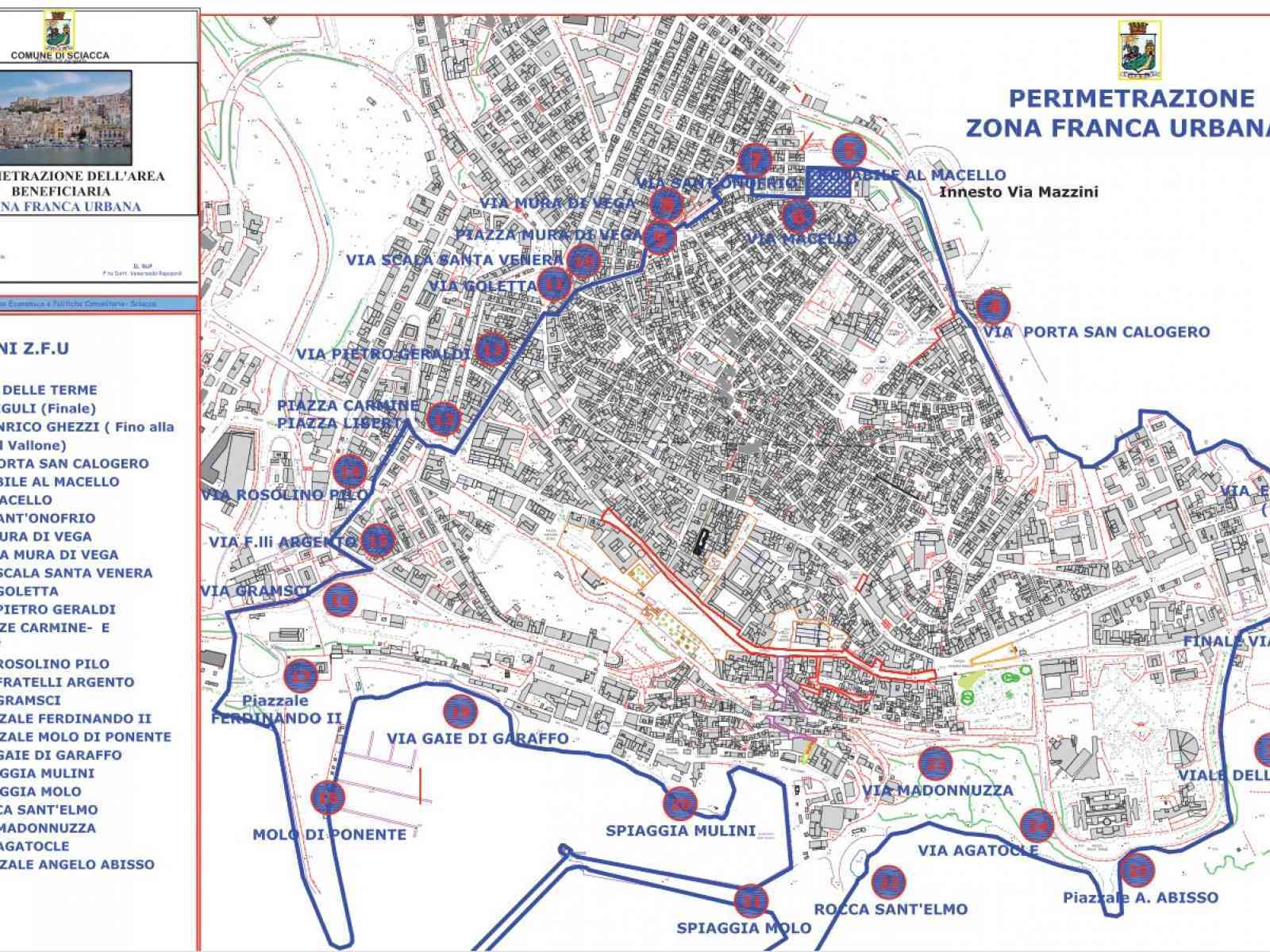 Stabiliti i codici tributo per le ZFU di Sciacca e Castelvetrano
