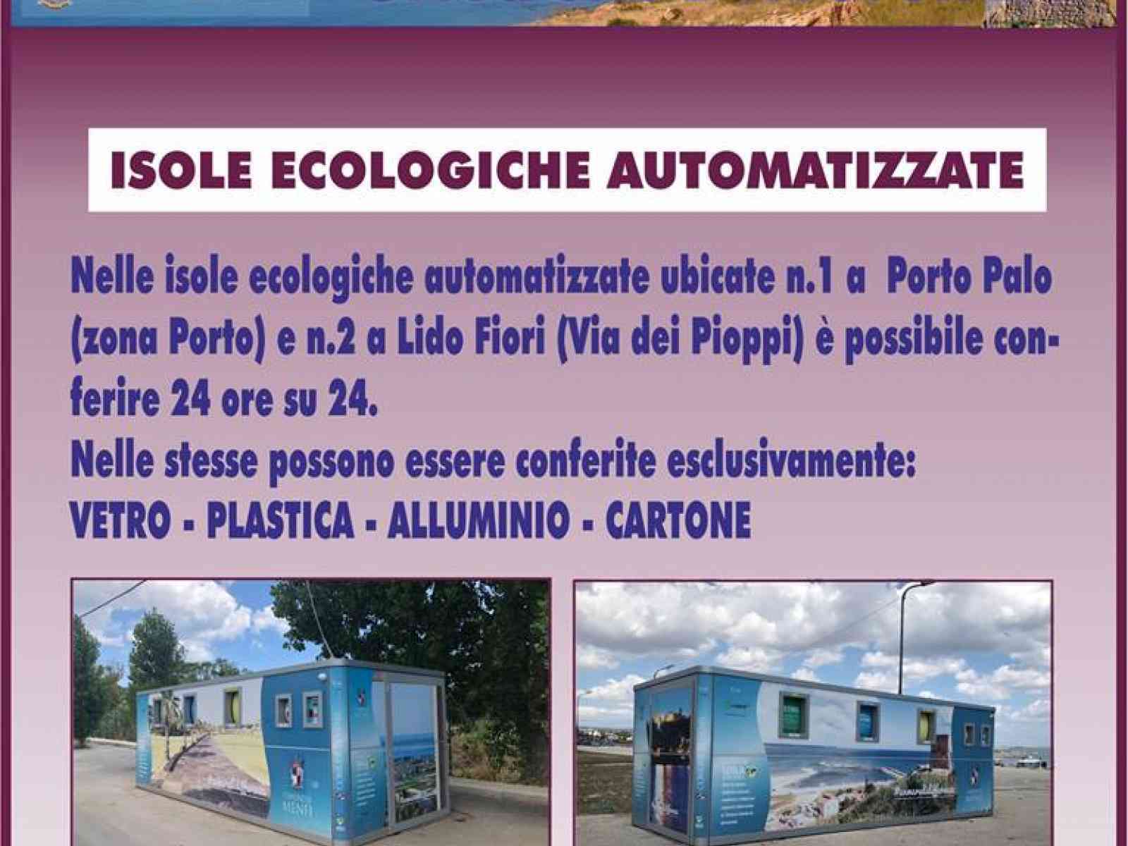 Immagine articolo: Menfi, potenziata la raccolta differenziata nelle località balneari. Allestite nuove aree di conferimento e isole meccanizzate