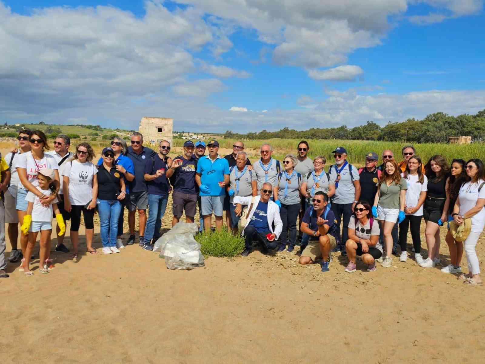 Immagine articolo: Ambiente. WWF e Rotary “adottano“ la foce del fiume Belice