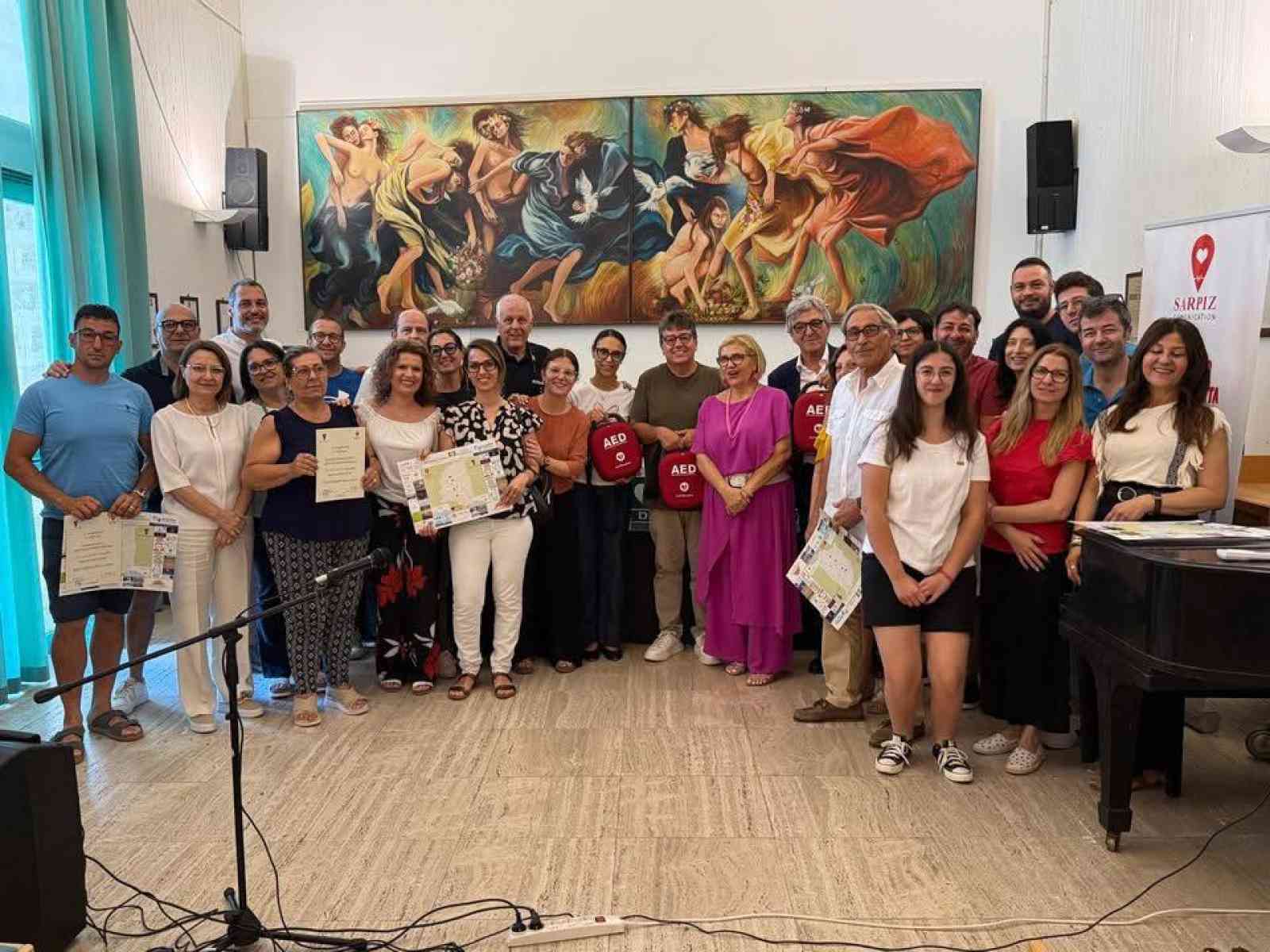Immagine articolo: Menfi. Consegnati 3 nuovi defibrillatori nell'ambito del progetto “Salva una vita”