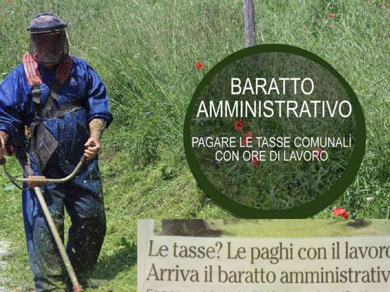 Immagine articolo: La minoranza propone “il baratto amministrativo“.  Presentata una mozione al Presidente del Consiglio