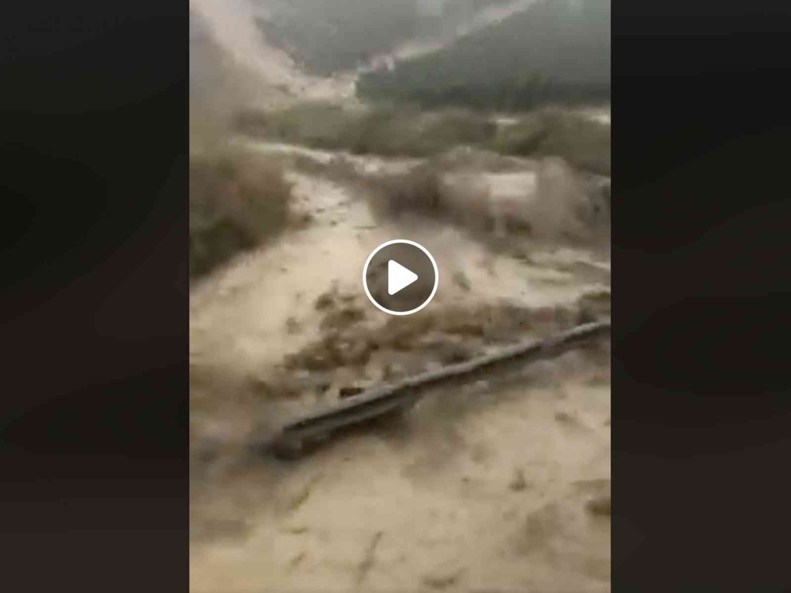 Immagine articolo: VIDEO. Bomba d'acqua nel Belìce. Fondovalle allagata dopo il bivio per Santa Margherita