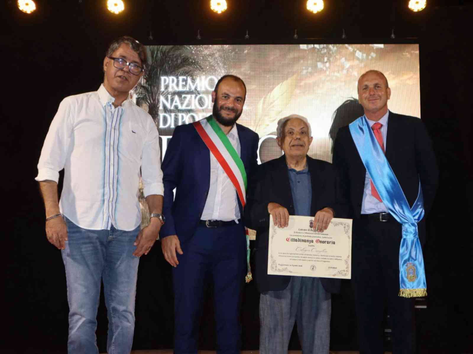 Immagine articolo: Poggioreale. Conferita la “cittadinanza onoraria”Calogero Cangelosi