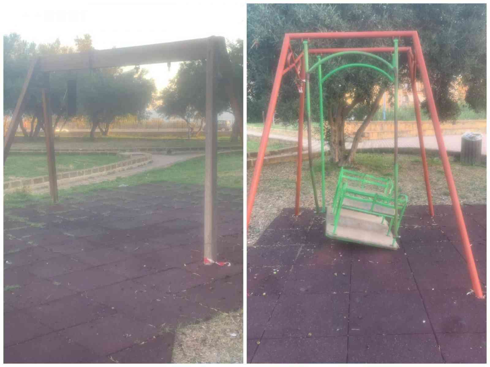 Immagine articolo: Giochi vandalizzati al Parco del Museo del Carnevale, “Sciacca – Puoi Solo Amarla“: un appello per la loro riparazione