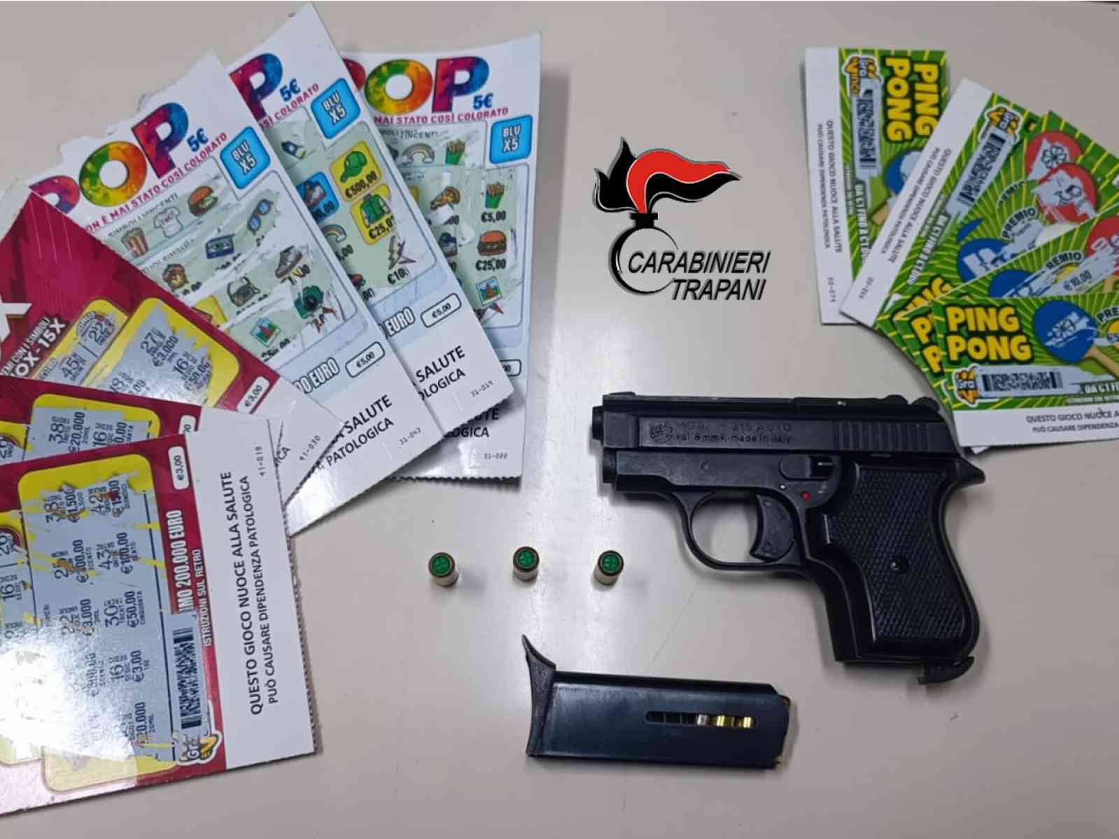 Immagine articolo: Castelvetrano. Rubava gratta e vinci dalle tabaccherie, poi riscuoteva le vincite. Denunciato