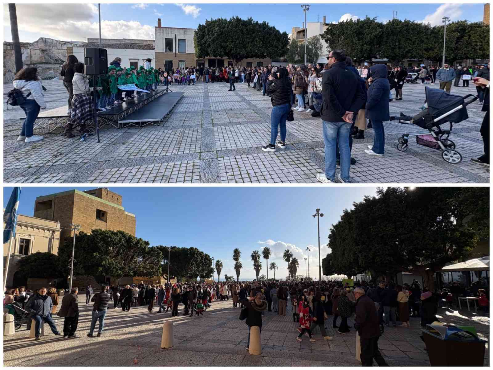 Immagine articolo: Carnevale a Menfi. Centinaia di studenti sfilano in maschera per le vie del centro